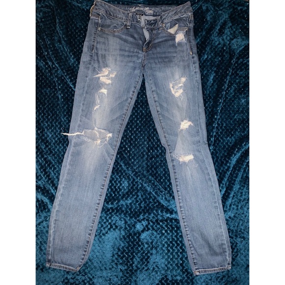 Denim - RIPPED AMERICAN EAGLE JEANS